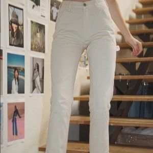 White Jane Cargo Pants